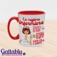 Tazza mug 11oz color La migliore infermiera, cercatrice di vene, sempre con il sorriso, idea regalo dolcissima e divertente