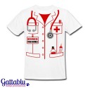  T-shirt uomo Camice da infermiere PERSONALIZZATA CON IL NOME, idea regalo infermiere o laurea scienze infermieristiche!