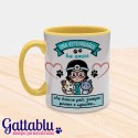 Tazza mug 11oz color Una veterinaria ha amici che hanno peli, zampe, piume e squame! Idea regalo dottoressa veterinaria, laurea!