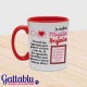 Tazza mug 11oz color dedica romantica A mia moglie PERSONALIZZATA CON IL NOME! San Valentino, anniversario!