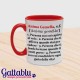 Tazza mug 11oz color dedica romantica Anima Gemella: definizione romantica del dizionario! Idea regalo per San Valentino