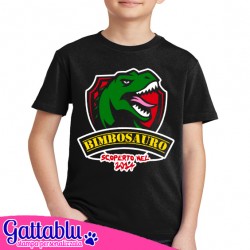 T-shirt bimbo Bimbosauro Scoperto nel... PERSONALIZZABILE CON ANNO DI NASCITA! Dinosauro divertente!
