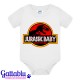 Body pagliaccetto neonato, bimbo bimba, Jurassic Baby bebè dinosauro divertente, Jurassic Park inspired!