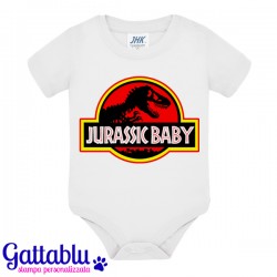 Body pagliaccetto neonato, bimbo bimba, Jurassic Baby bebè dinosauro divertente, Jurassic Park inspired!