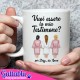 Tazza mug 11 oz Vuoi essere la mia Testimone? PERSONALIZZABILE CON I NOMI DELLA SPOSA E DELLA TESTIMONE!