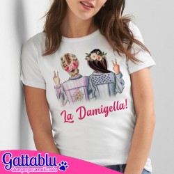 T-shirt donna Best Friends: la Damigella! Idea regalo sorpresa per matrimonio, addio al nubilato!