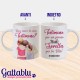 Tazza mug 11 oz Vuoi essere la mia Testimone? Sorella per la Vita PERSONALIZZABILE CON LA DATA! Addio al Nubilato, Matrimonio!