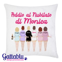 Federa Sposa e Damigelle amiche Addio al nubilato di PERSONALIZZATA CON NOME della sposa! Idea regalo matrimonio!