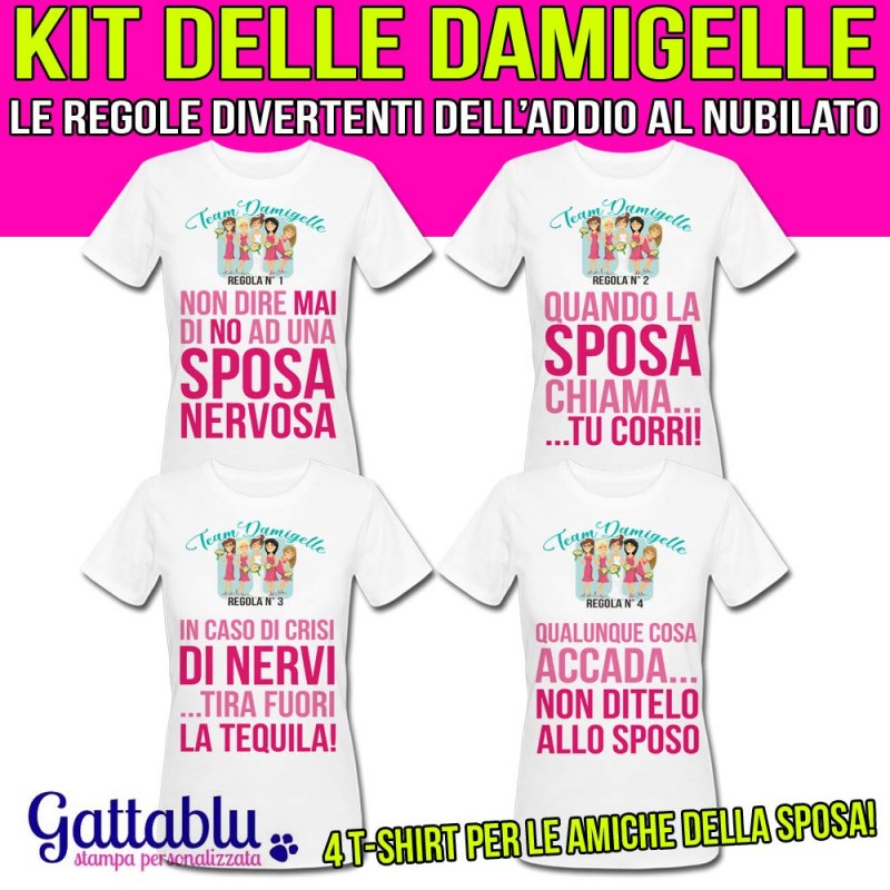 Magliette simpatiche addio al nubilato shop