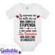Body pagliaccetto neonato, bimbo e bimba, La Mamma mi ha detto che sei una sorella stupenda e che sarai una Zia fantastica!
