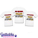 Pacchetto 3 t-shirt Addio al Celibato Mi sposo, loro sono qui solo per bere! Sposo + 4 amici!