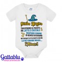 Body neonato, bimbo, divertente Bimbo Magico, trasformo tutto in amore! Dolcissima idea regalo!