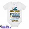 Body neonato, bimba, divertente Bimba Magica, trasformo tutto in amore! Dolcissima idea regalo!