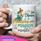 Tazza mug 11 oz Sei la madrina più magica del mondo PERSONALIZZATO CON IL NOME, fata madrina di battesimo!