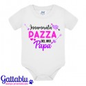 Body neonata bimba Innamorata pazza del mio papà! Idea regalo dolcissima per padre e bebè!