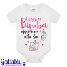 Body neonata Questa bimba appartiene alla zia PERSONALIZZATO CON IL NOME!