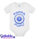 Body bodino bimbo neonato Pappa e pupù, player musicale baby streaming! Idea regalo divertente!