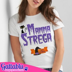 T-shirt donna Halloween divertente Mamma Strega, idea regalo per festa per bambini, costume!