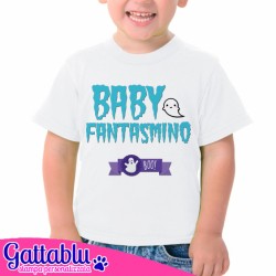 T-shirt bimbo Halloween divertente Baby Fantasmino, idea regalo per festa per bambini, costume!