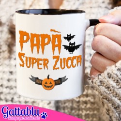  Tazza Mug 11 oz Papà Super Zucca, idea regalo divertente di famiglia, Halloween decor!