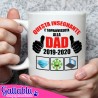 Tazza Mug 11 oz Questa insegnante è sopravvissuta alla DAD didattica a distanza 2019 2020, idea regalo professoressa o maestra!