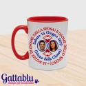 Tazza mug 11 oz The Royal Wedding PERSONALIZZATA con FOTO, NOMI E DATA! Idea regalo divertente matrimonio, sposi!