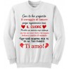 Felpa Un Amore Intenso, lotterò per Te! Ti Amo! Idea Regalo per Lui e lei, San Valentino!