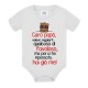 Body bodino neonato bimbo e bimba Volevo regalarti qualcosa di favoloso ma hai già me! Scritte rosse! Festa del papà!