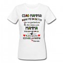 T-shirt donna Buona prima Festa della mamma! Personalizzata con il nome del bimbo o bimba!