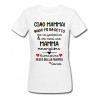 T-shirt donna Buona prima Festa della mamma! Personalizzata con il nome del bimbo o bimba!