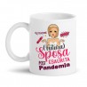 Tazza mug 11 oz Futura sposa esaurita post pandemia, regalo divertente addio al nubilato!