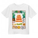 T-shirt bimbo e bimba Primo super compleanno, un anno! PERSONALIZZATA CON NOME, giungla!