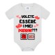 Body bimbo bimba neonato neonata Volete essere i miei padrini? SI o NO! Cuoricini rossi!