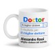 Tazza mug 11 oz Doctor motore di ricerca Il miglior dottore, personalizzata con il nome!