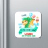 Set x 10 calamite Dinosauro oggi ho 7 anni, compleanno bimbo e bimba! Personalizzate con nome e data!
