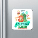 Set x 10 calamite Dinosauro oggi ho 8 anni, compleanno bimbo e bimba! Personalizzate con nome e data!
