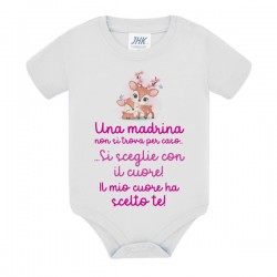 Body bimbo bimba neonato neonata Una madrina non si trova per caso, baby cerbiatto!