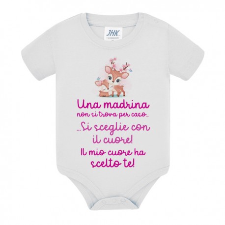 Body bimbo bimba neonato neonata Una madrina non si trova per caso, baby cerbiatto!