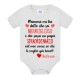 Body bimbo bimba Mamma mi ha detto che sei un papà meraviglioso! Personalizzato con nome!