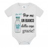 Body bimbo bimba Per me un bianco della casa, latte doc divertente!