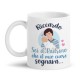 Tazza mug 11 oz Sei il padrino che il mio cuore sognava, personalizzata con nome!