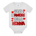 Body bimbo bimba Sono l'amore della nonna! Idea regalo festa dei nonni!