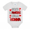 Body bimbo bimba Sono l'amore della nonna! Idea regalo festa dei nonni!