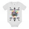 Body bimbo bimba Dai papà ce la puoi fare! Braccio, gamba, testa! Idea regalo divertente!