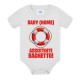 Body bimbo bimba Baby bagnino assistente bagnetto, personalizzato con il nome! Salvagente divertente!