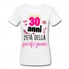 T-shirt donna compleanno 30 anni l'età della perfezione! Idea regalo trent'anni!