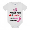 Body bimba Prima ti rubo il cuore, poi le scarpe col tacco!