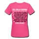 T-shirt donna Faq della Mamma, sono una super eroina! Regalo divertente Festa Mamma, fucsia!