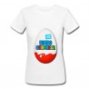 T-shirt donna Bimbo Sorpresa, ovetto di cioccolato, meno sonno più amore! Idea regalo gravidanza!