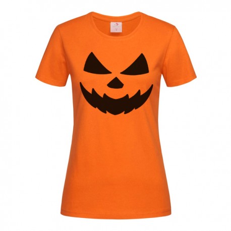 T-shirt donna Zucca Cattiva, idea regalo divertente per festa di Halloween!